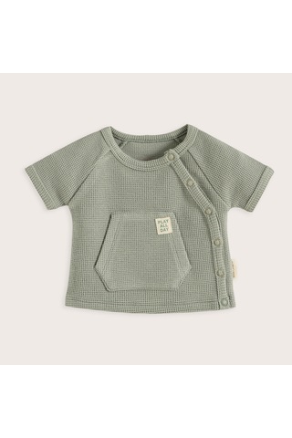 Chakra Cute Cırcus Cepli Tshirt Yeşil