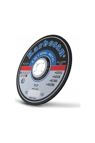 Karbosan Metal Kesici Taş - 180Mm Karbosan Metal Kesici Taş - 180Mm