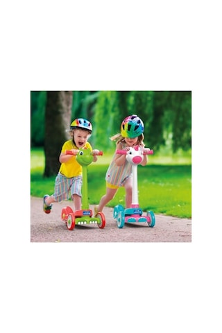 Eğlenceli Unicorn Scooter - Çocuklar İçin Renkli Ve Güvenli Açık Mavi