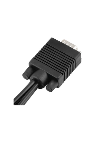 VGA SVGA S Video 3 RCA Dönüştürücü AV Kablo Adaptörü