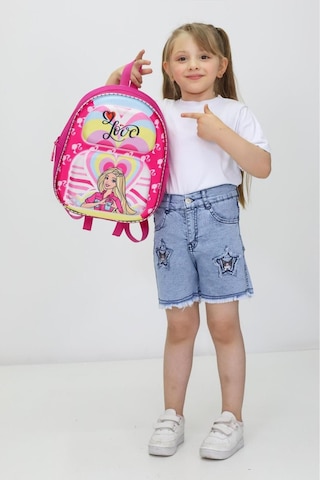 Love Barbie Temalı Pembe Rüyalar Ortopedik Anaokul Ve İlkokul Çantası Pembe