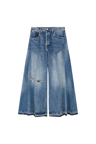 Mrs. Keepa Kısa Paça Kot Pantolon Mavi