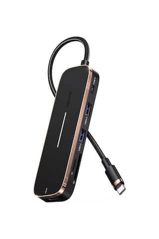 Usams Adapter Hub 2xusb + Usb-c + Hdmı + Micro Sd+sd