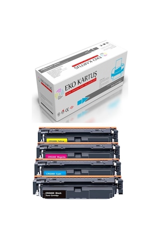 Canon I-sensys Mf752cdw Uyumlu, Toner Seti Çipli Crg-069