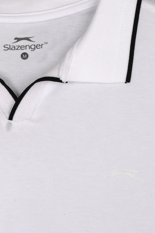Slazenger Zıther Erkek Polo Yaka Beyaz Tişört