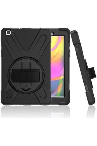Galaxy Uyumlu Tab A 8.0 (2019) T290 Zore Defender Standlı Koruyucu Kılıf