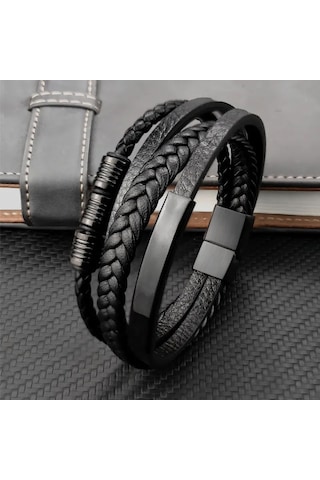 Gogoey Dbg9898 Erkek Deri Bileklik Çok Renkli