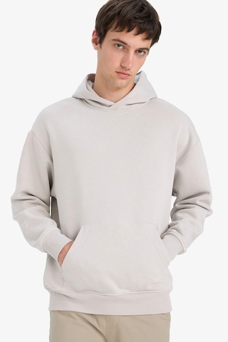 Defacto Oversıze Kapüşonlu Sweatshirt A4331ax25augr184 Gri-gr184