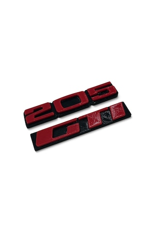 Peugeot 205 Gti Bagaj Yazısı Yazı Logo Arma Amblem 0