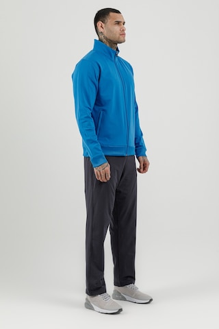 Airlife Sportswear Tam Boy Fermuarlı Erkek Dik Yakalı Eşofman Takımı Saks Saks Mavi