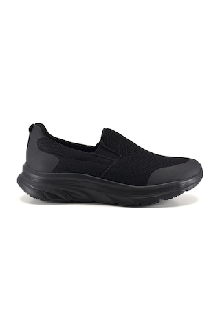 King Paolo D1114 Hıgh Step Erkek Ayakkabı Tekstil Spor Ayakkabı-Siyah
