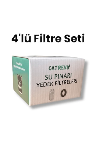 Catrevi Paslanmaz Çelik Su Pınarı İçin 4 Adet Premium Filtre Su Pınarımızla Uyumlu