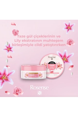 Rosense Body Butter Lillyum & Gül 150 Ml