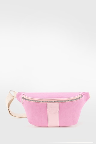 Housebags Kadın Pembe Kanvas Bel Çantası 213 Kanvas Pembe