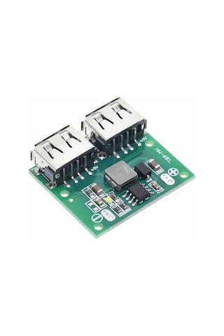 6-24V To 5V 3A Dual Usb Çıkış Voltaj Düşürücü Hw-681 2Xusb Çıkış