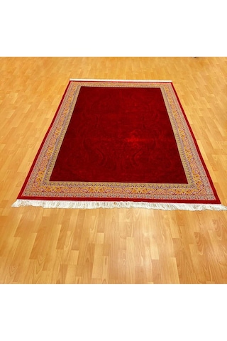 Şehzade 200 X 300 İpek Halı Kırmızı