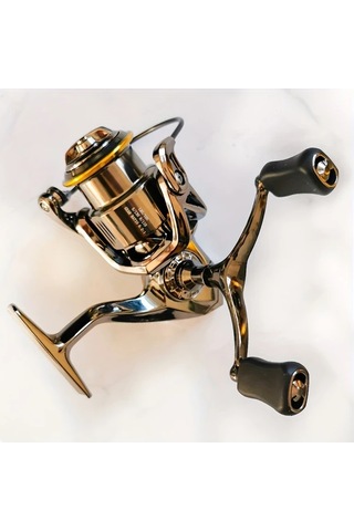 Xuweiwei Modeli 3500 Metal Çift Saplı Makara Döner Makara Sol Sağ El Alüminyum Alaşımlı Balıkçılık Makarası