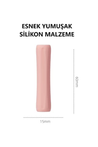 Pencil 1. Nesil / 2. Nesil / Usb-c / Pro Uyumlu Parmak Desteği Silikon Dokunmatik Kalem Tutacağı 01 Mavi