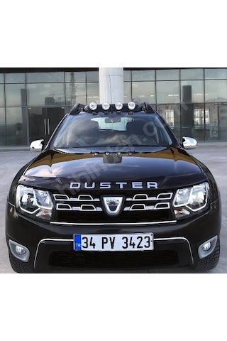Dacia Duster Kaput Rüzgarlığı Kaput Koruyucu 3.2 Mm Kalın Plastik 2018-2020