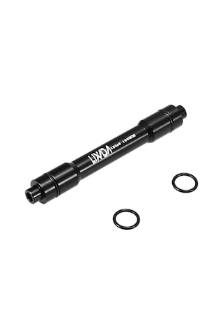 Ximistore9 Alüminyum Bisiklet 15mm Toros Ağzı 9mm Hızlı Çıkarma Dönüştürücü Ebatı 112x15mm Siyah