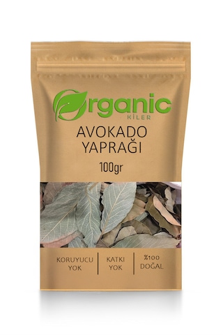 Avokado Yaprağı 100gr Taze Ve Kurutulmuş