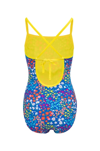 Slazenger Tie Back Kadın Yüzücü Çiçekli Mayo
