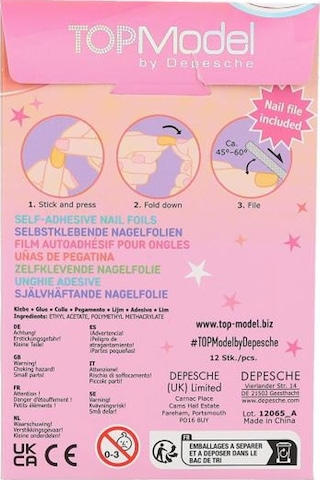 Top Model Beauty And Me Tırnak Çıkartmaları 412065
