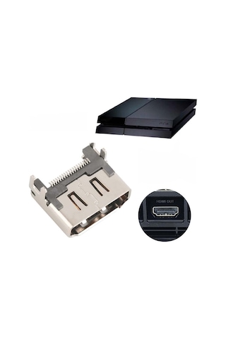Ps4 Hdmi Port Soket Yedek Parça Ps4 Fat Kasa Uyumlu Playstation 4 Tamir 1. Sınıf Oem Yedek