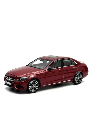 Venüs Hobi // 1:18 Ölçek Mercedes C - Class 2015 Red Metalic