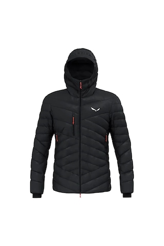 Salewa Ortles Med 3 Rds Down Erkek Ceket Mont Siyah Siyah