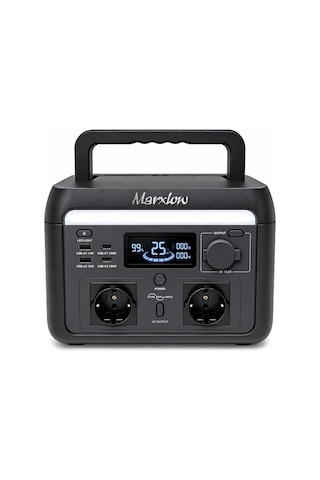 1000w Pro 768wh Lifepo4 Taşınabilir Güç Istasyonu Eps Acil Güç Besleme - Wi-fi, 2000w Tepe Max. Güç, 100w Usb-c, Saf Sinüs Ac