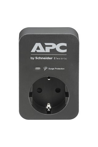 Apc By Schneider Electric PME1WB-GR Tekli Akım Korumalı Priz Siyah