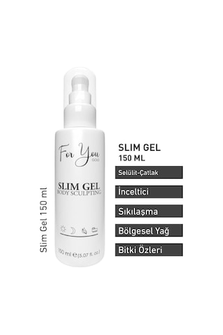 Slim Jel Inceltici-sıkılaştırıcı-toparlayıcı-çatlak Karşıtı Ve Selülit Kremi 150 Ml At Kılı Fırçası