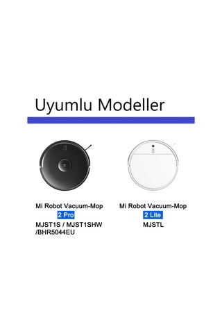 Xiaomi Mi Vacuum Mop 2 Pro Mjst1s/mjst1shw Uyumlu Robot Süpürge Fırça Filtre Seti