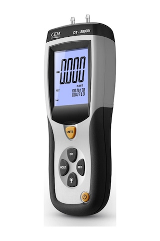 Cem Dt-8890 Fark Basınç Ölçer Manometre