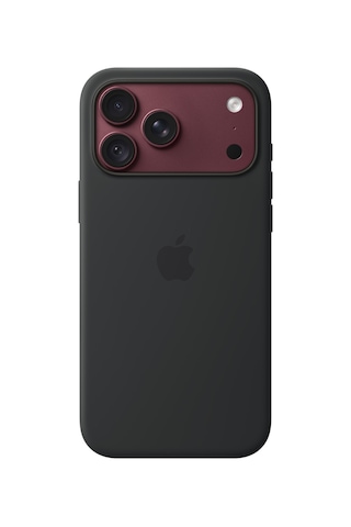 Apple iPhone Uyumlu 18 Pro Max Magsafe Özellikli Silikon Kılıf Mk954zm/a Siyah