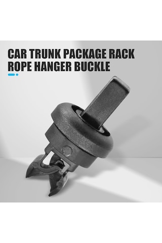 Siyah 2 Adet Araba Bagaj Rafı Montaj Klipsi Küçük Plastik Kanca Bagaj Rafı İçin Oem Parça Numarası 79916-jd00a'nın Yerini Alır