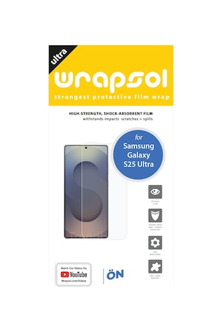 Samsung Galaxy Uyumlu S25 Ultra Ekran Koruyucu Poliüretan Film