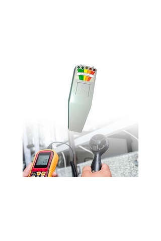 Suntek Elektromanyetik Alan Test Cihazı Emf Dedektörü İç Gri