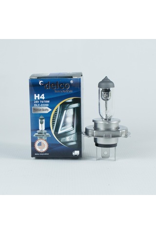 Delco U.s.a H4 24 Volt Far Ampulü 43t Tırnaklı 75/70w 10 Adet