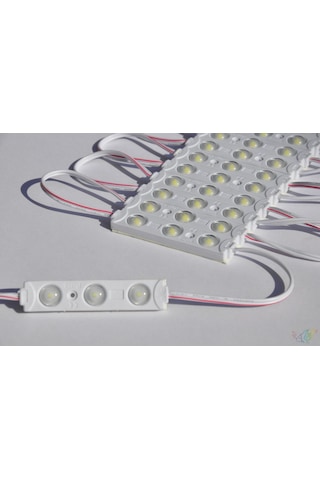 20 Adet 12 V Mercekli Beyaz Işık Modül Led