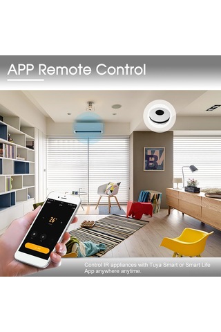 Konesam "tuya Wifi Evrensel Uzaktan Kumanda - Tv, Klima, Perde Kontrolü, Alexa Ve Google Asistan Desteği"