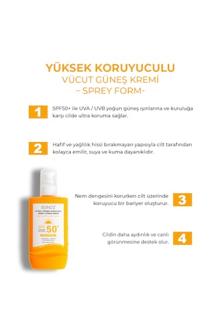 Sinoz Hassas Bakım Ultra Yüksek Koruyucu ve Nemlendirici Güneş Kremi SPF50+ 200 ML