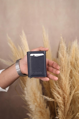 Summit 4361 Erkek Mekanizmalı Kartlık Cüzdan Siyah
