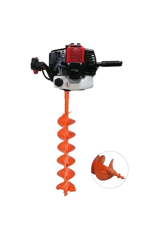 Garden Pro GP-490A 200 MM Çift Helezonlu Toprak Burgu Makinası