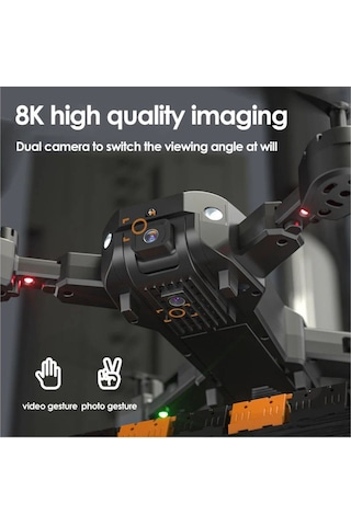 Astro 1080p Hd Kameralı Drone Katlanabilir Taşıma Çantalı 4 Pervaneli Havada Stabil Kalma Sensörlü
