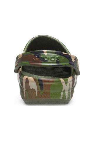 Crocs Unisex Sandalet Classic Printed Camo Clog 206454-3tc Yeşil