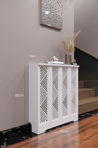 Gordion Model, Beyaz Renk, 76 Cm Petek Kaplama, Dresuar Beyaz