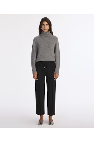 Yargıcı Tapered Yüksek Bel Pantolon 25kkpn3033x 001 Siyah