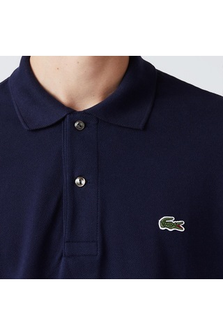 Lacoste Polo Yaka Erkek T-shirt L1212-00-166 Siyah